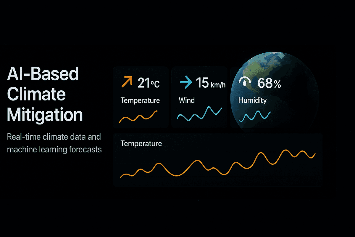 CLIMAI - AI Based Climate Mitigation Platform